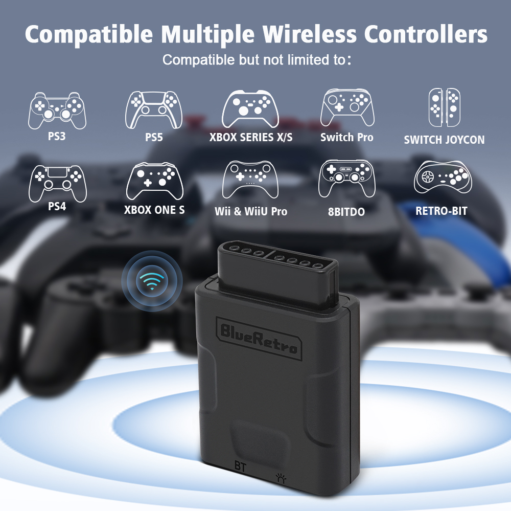 Gaming Console For Tv Xbox - Adaptador de controlador inalámbrico RetroScaler Blueretro