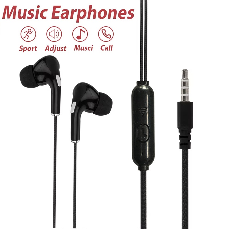 Gaming Headset Wired - Auriculares deportivos con cable para iPhone,