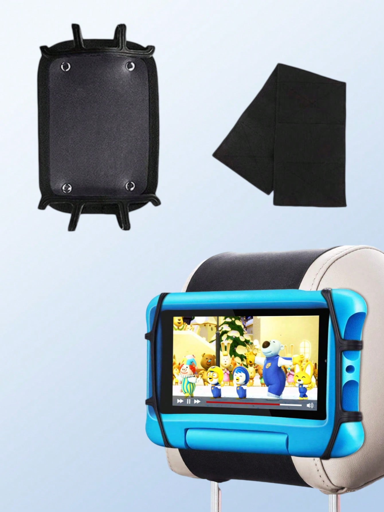 Gaming Console Holder - Soporte para Tablet en el Reposacabezas