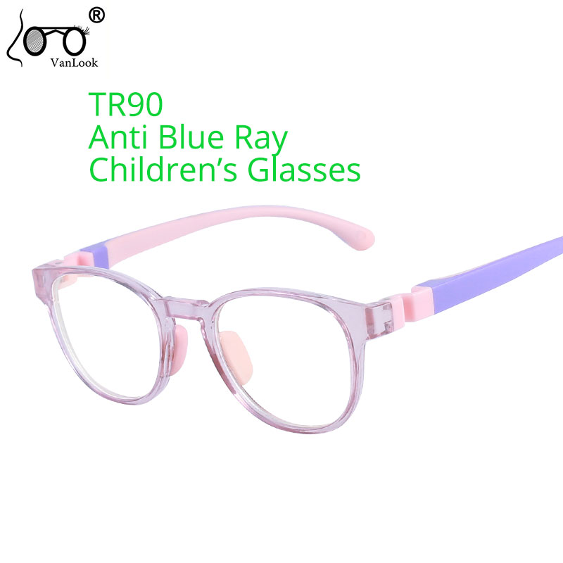Gaming Glasses Uv - Gafas para niños, gafas TR90 antiluz