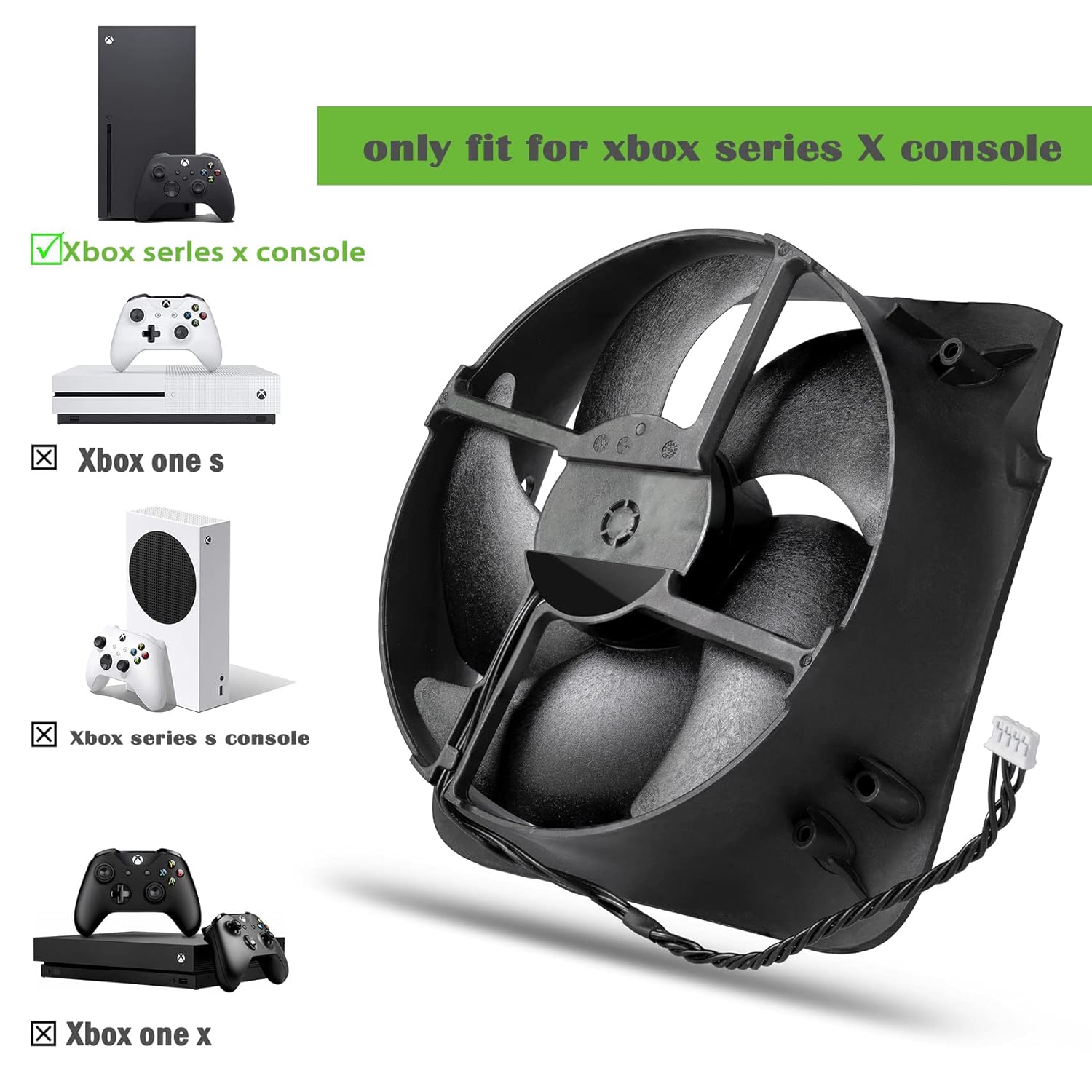 Gaming Console For Tv Xbox - Ventilador de Refrigeración Interno de Repuesto