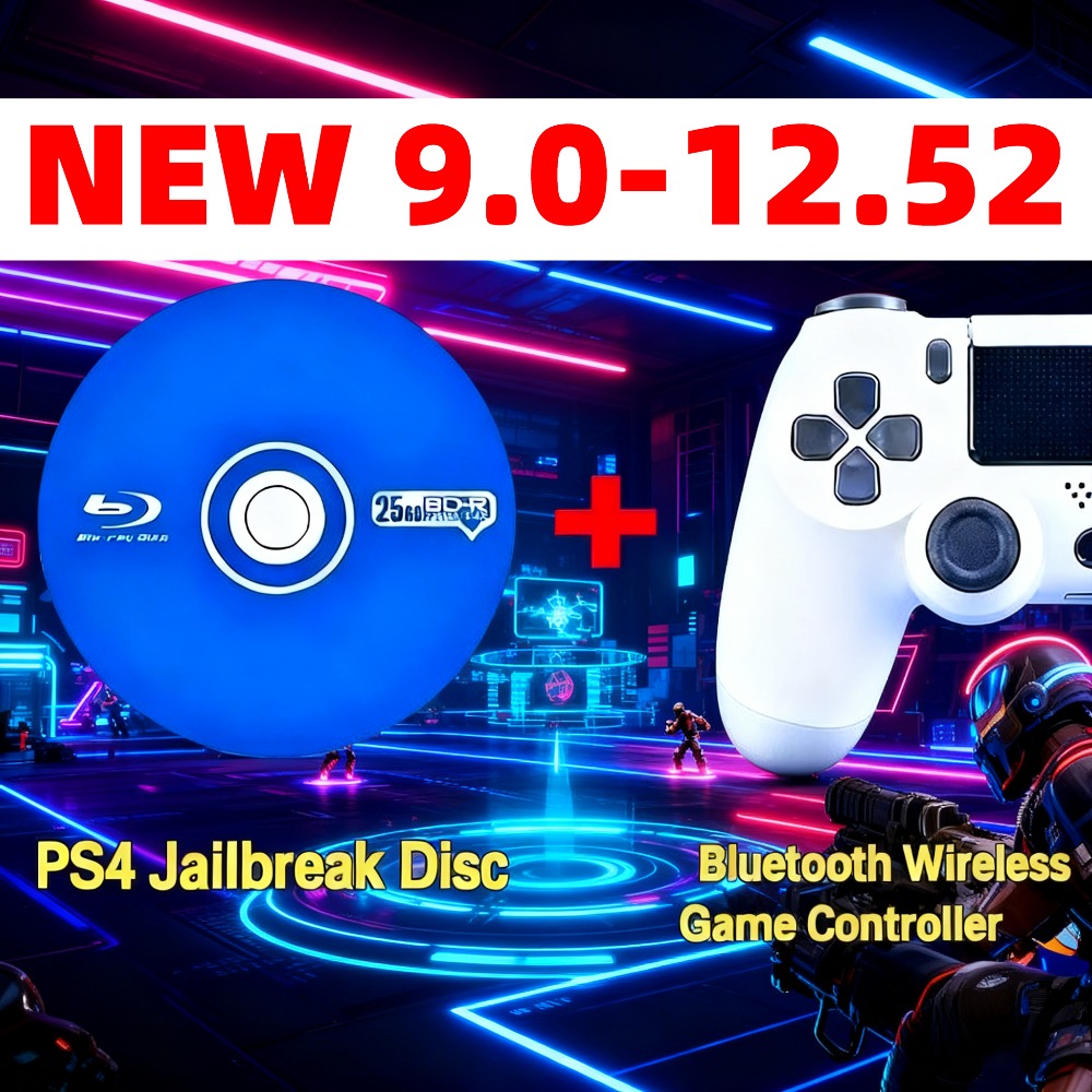 Gaming Console Best - Control Inalámbrico para PS4 Slim Pro,