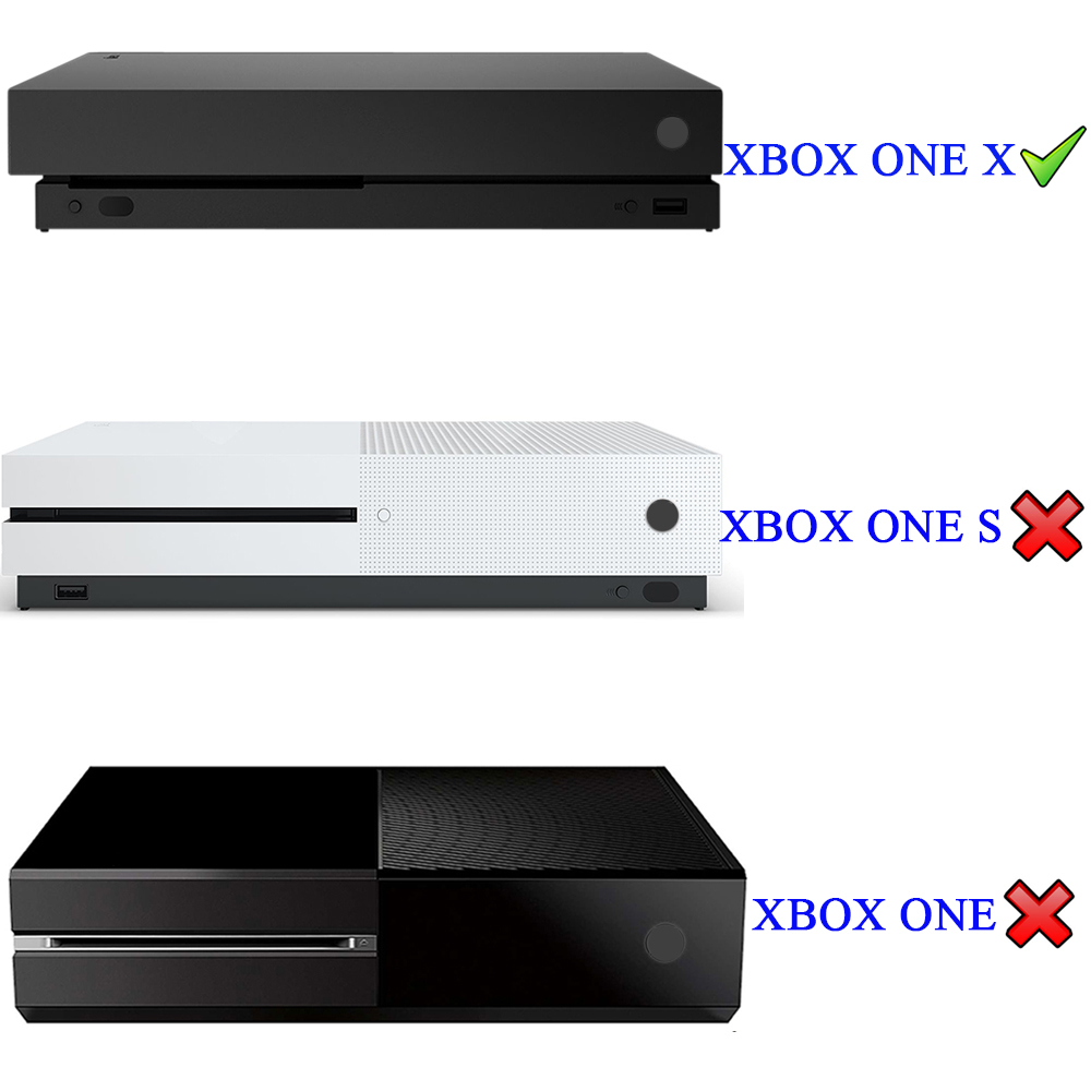 Gaming Console For Tv Xbox - Soporte de consola vertical negro eXtremeRate