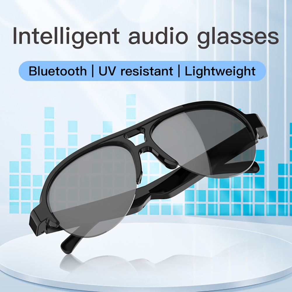 Gaming Glasses Uv - Gafas inteligentes inalámbricas con Bluetooth, gafas