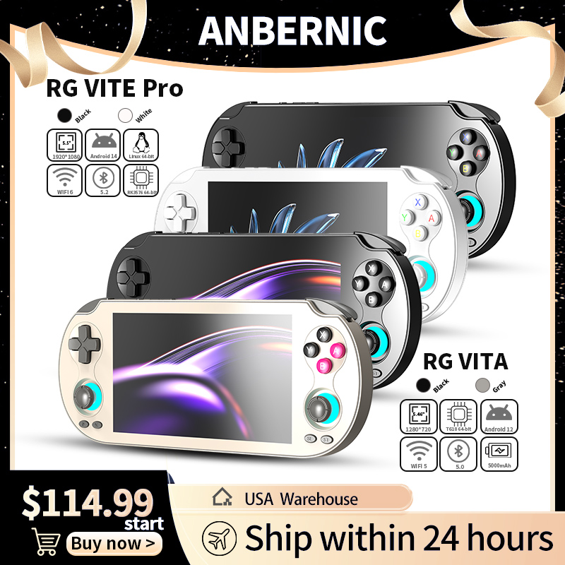 Gaming Console Under 5000 - Consola de Juegos Retro Portátil ANBERNIC