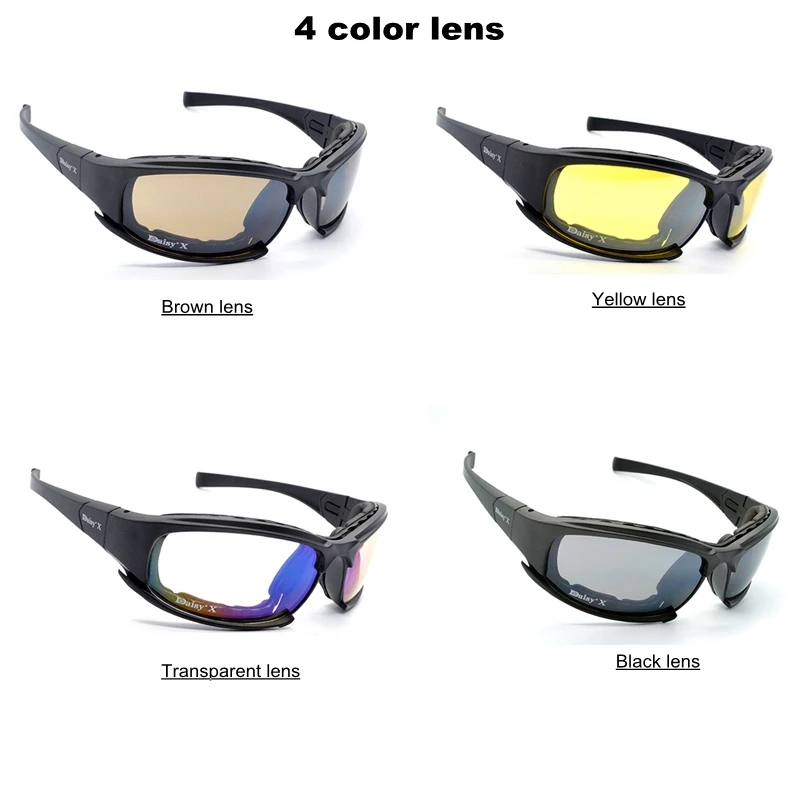 Daisy-gafas de sol tácticas pa - Gaming Glasses Uv reseña y precio