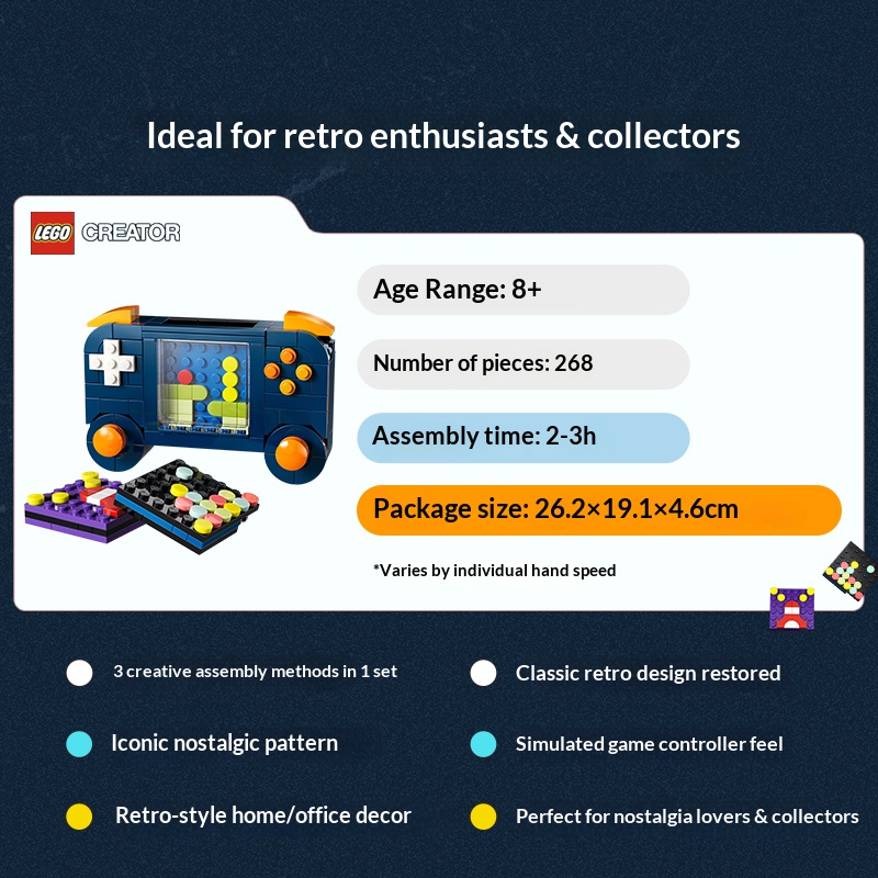 LEGO Creator 3 en 1, Bloques d - Gaming Console For Sale reseña y precio