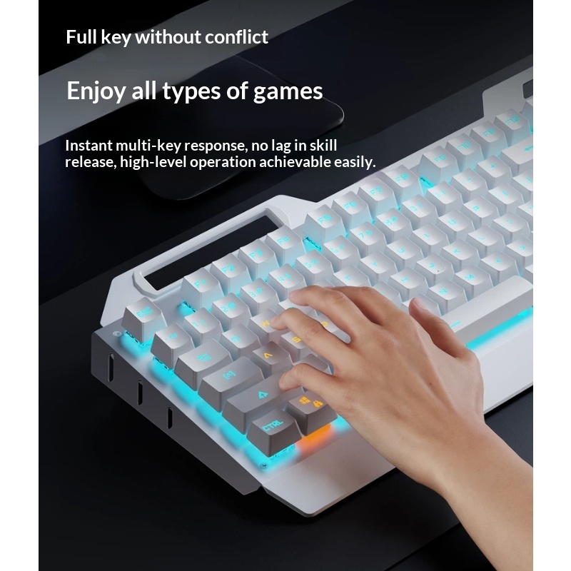 Combo de Teclado Mecánico Inal - Gaming Headset Wired reseña y precio