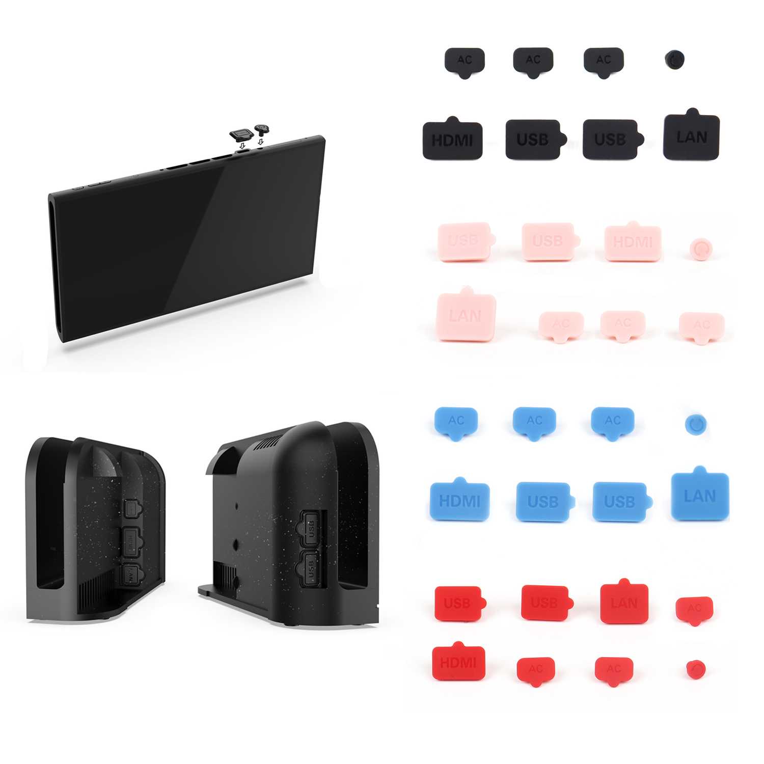 Tapón antipolvo de silicona US - Gaming Console Nintendo Switch reseña y precio
