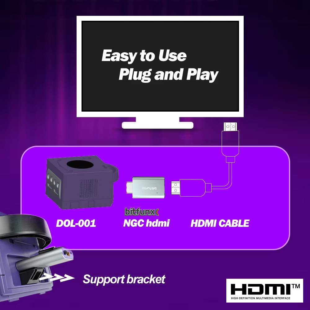 Bitfunx GC Vídeo HDMI ™   Adap - Gaming Console All In One reseña y precio