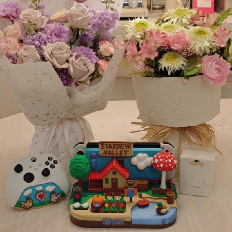Base de carga decorativa con t - Gaming Console Holder reseña y precio