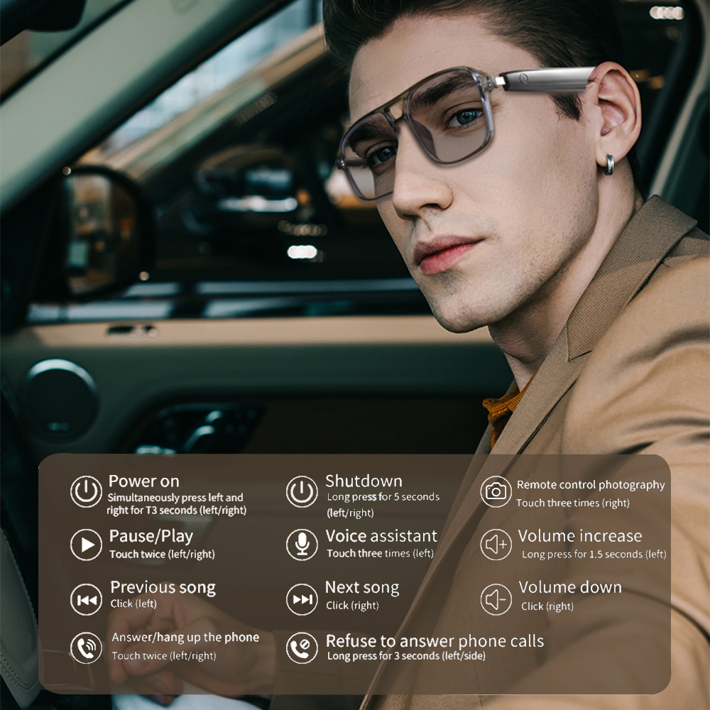 2025 nuevas gafas inteligentes - Gaming Glasses Uv reseña y precio