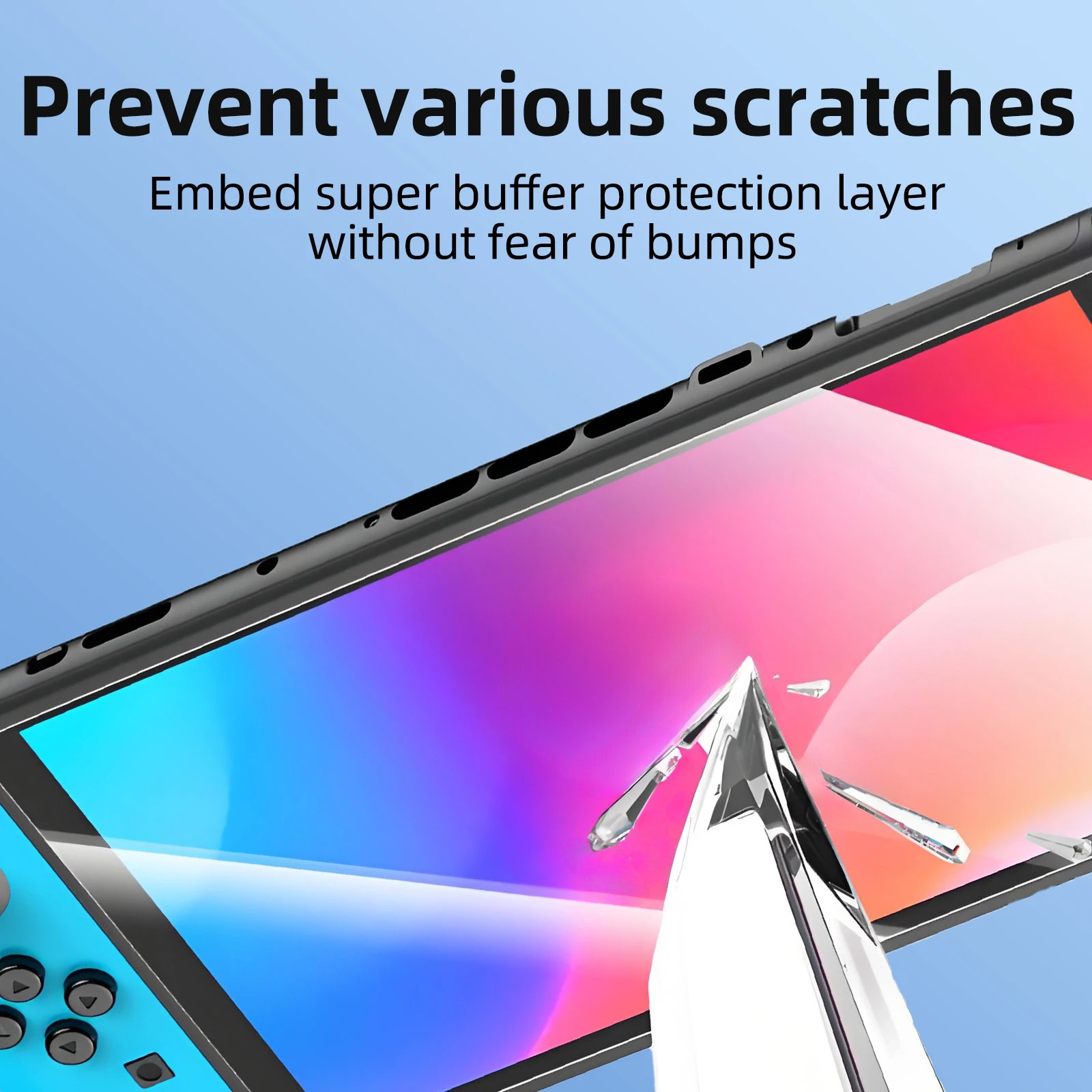 Protector de pantalla de vidri - Gaming Console Nintendo Switch reseña y precio
