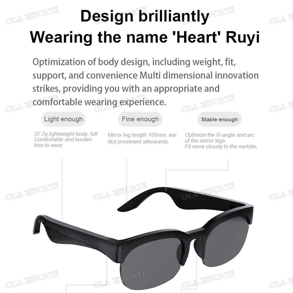 Nuevas gafas de sol inteligent - Gaming Glasses Uv reseña y precio
