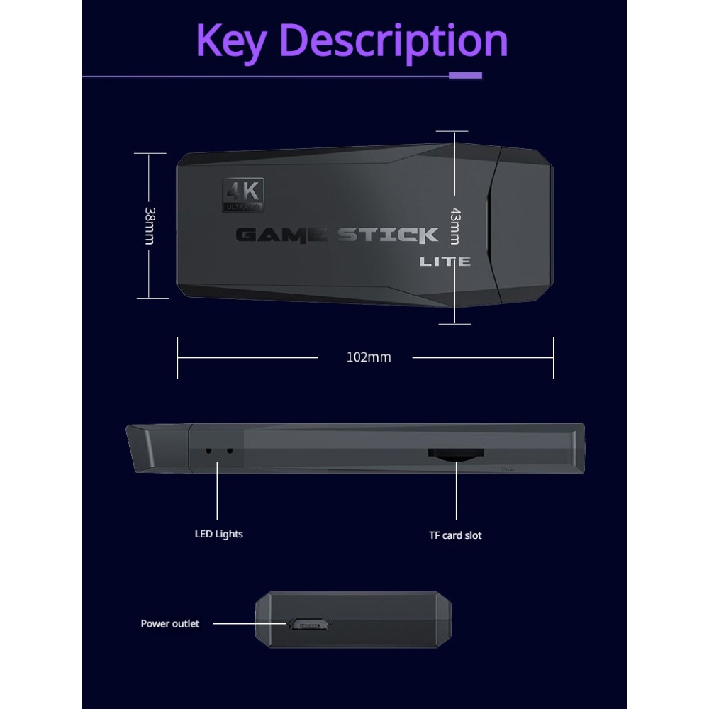 Consola de Juegos Retro Portát - Gaming Console For Sale reseña y precio