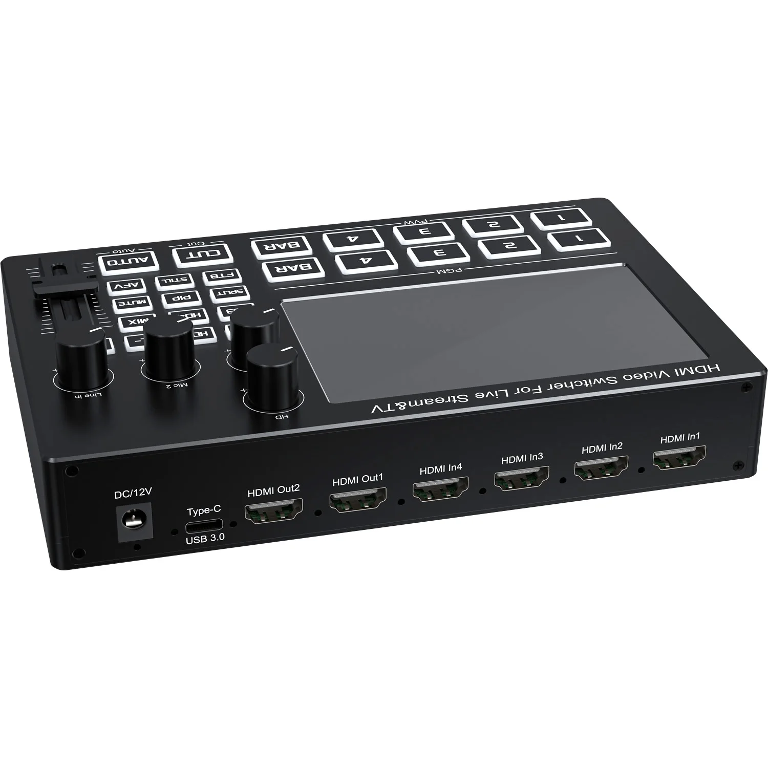 Mezclador de Video HDMI de 4 C - Gaming Console All In One reseña y precio